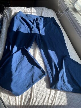 Garage Blue Ribbed Waist Lounge Pants